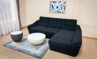 Colțar Extensibil Space Negru - Vega 70 Dreapta
