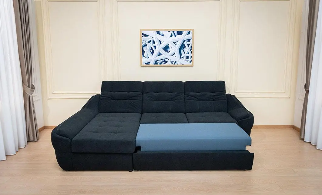 Colțar Extensibil Space Negru- Vega 70 Stânga 6