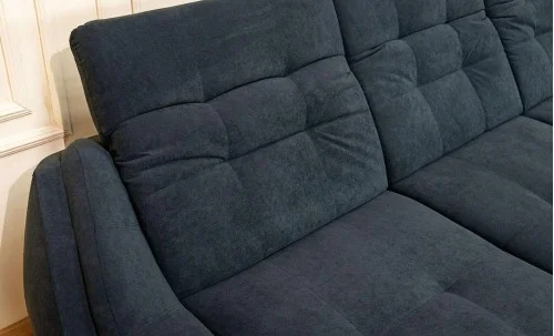 Colțar Extensibil Space Negru- Vega 70 Stânga