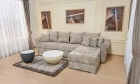 Colțar Extensibil Elsa XXL Memory Bej - Kim 3 Interschimbabil