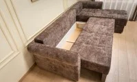 Colțar Extensibil Elsa XXL Memory Maro - Kim 4 Interschimbabil 5
