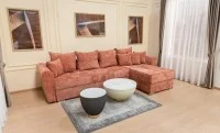 Colțar Extensibil Elsa XXL Memory Cărămiziu - Kim 6 Interschimbabil 3