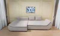 Colțar Extensibil Relax Bej Deschis - Vega 03 Stânga