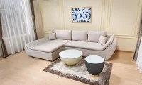 Colțar Extensibil Relax Bej Deschis - Vega 03 Stânga 8