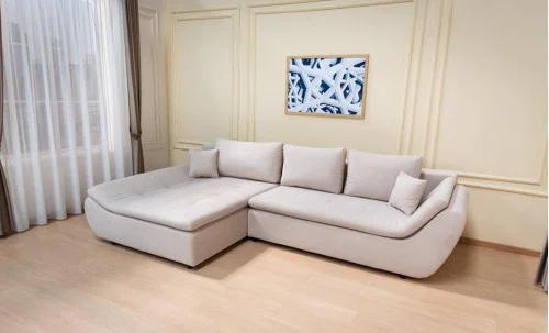 Colțar Extensibil Relax Bej Deschis - Vega 03 Stânga