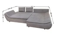 Colțar Extensibil Relax Gri - Vega 06 Dreapta 2