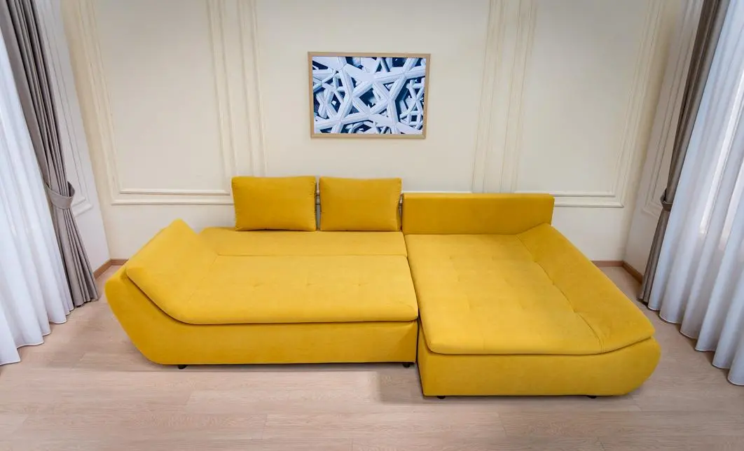 Colțar Extensibil Relax Galben - Vega 13 Dreapta