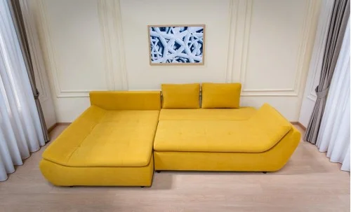 Colțar Extensibil Relax Galben - Vega 13 Stânga