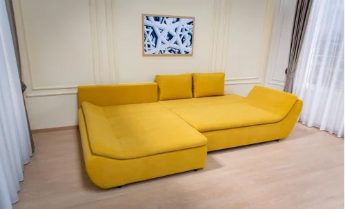Colțar Extensibil Relax Galben - Vega 13 Stânga