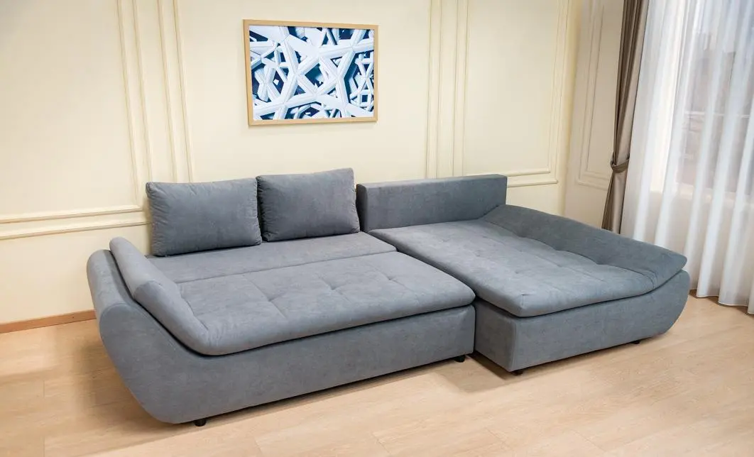 Colțar Extensibil Relax Gri Deschis- Vega 33 Dreapta