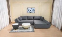 Colțar Extensibil Relax Gri Deschis- Vega 33 Dreapta