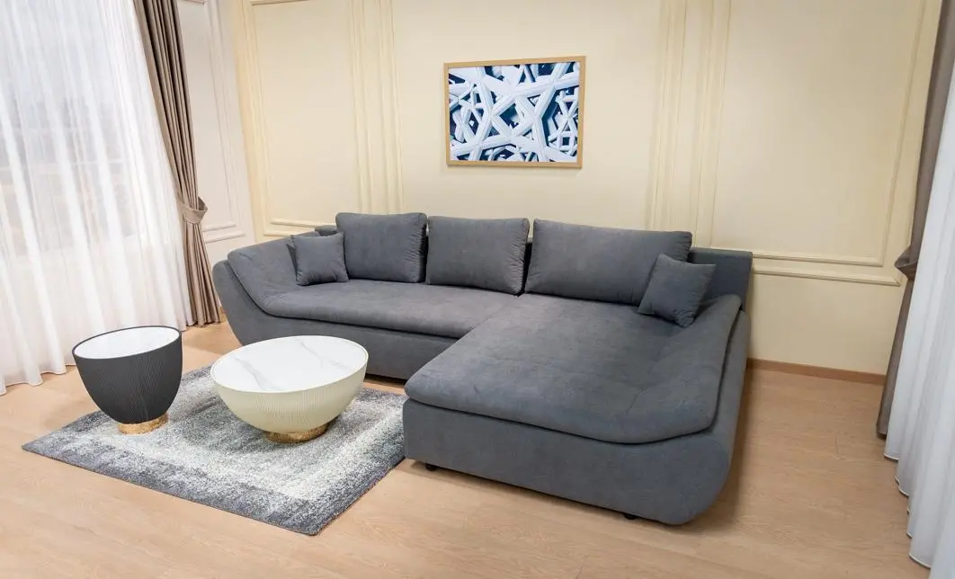 Colțar Extensibil Relax Gri Deschis- Vega 33 Dreapta 9