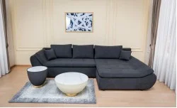 Colțar Extensibil Relax Gri Închis - Vega 35 Dreapta