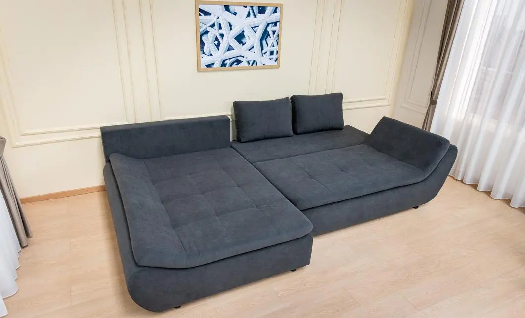 Colțar Extensibil Relax Gri Închis - Vega 35 Stânga