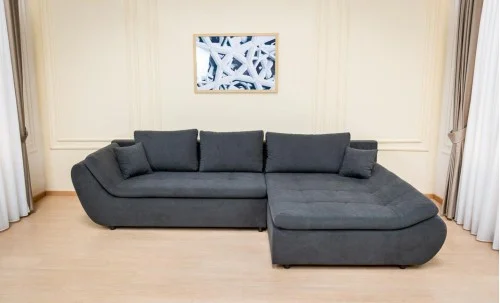 Colțar Extensibil Relax Gri Închis - Vega 35 Dreapta