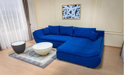 Colțar Extensibil Relax Albastru - Vega 38 Dreapta
