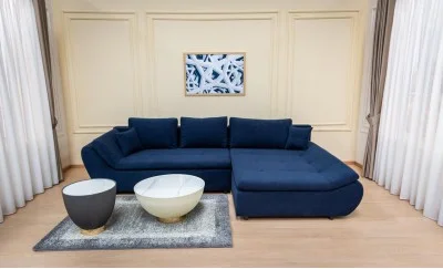 Colțar Extensibil Relax Albastru Închis - Vega 39 Dreapta