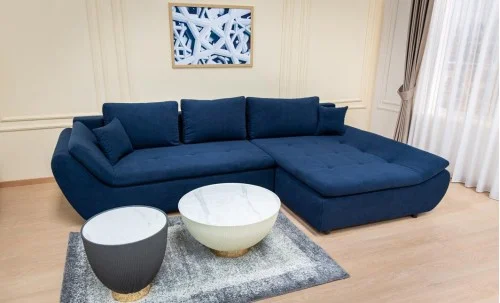 Colțar Extensibil Relax Albastru Închis - Vega 39 Dreapta