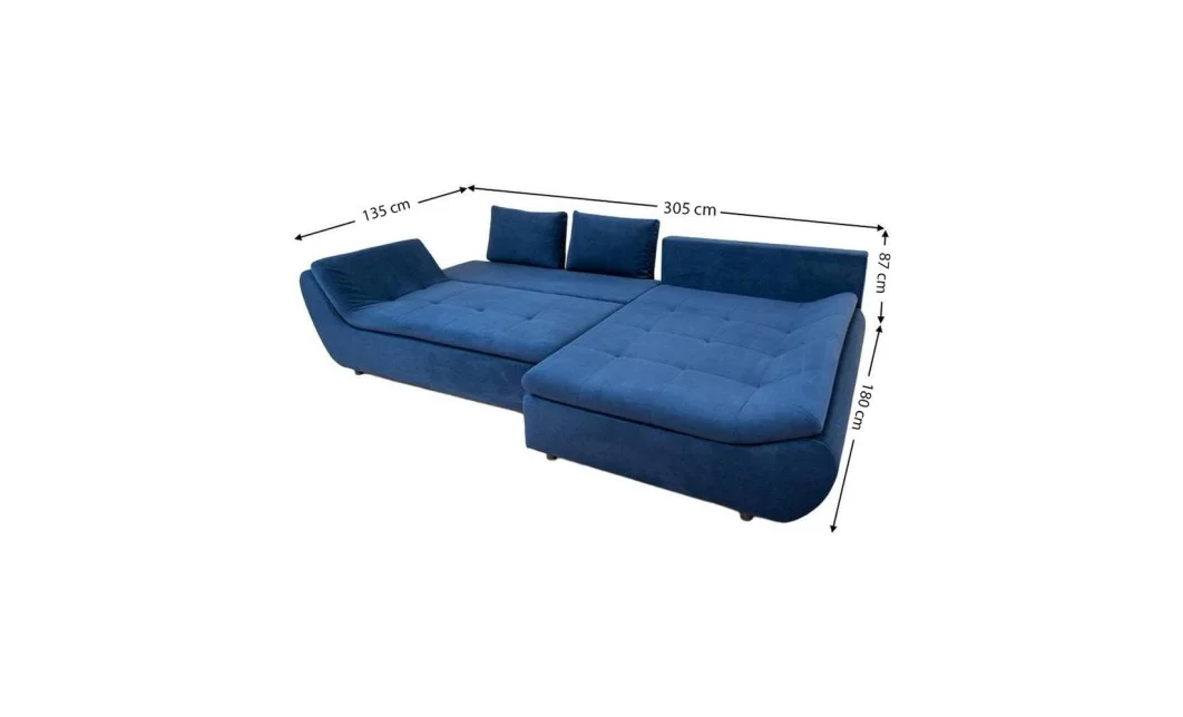 Colțar Extensibil Relax Albastru Închis - Vega 39 Dreapta 2