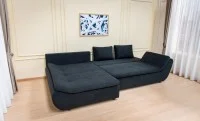 Colțar Extensibil Relax Negru - Vega 70 Stânga
