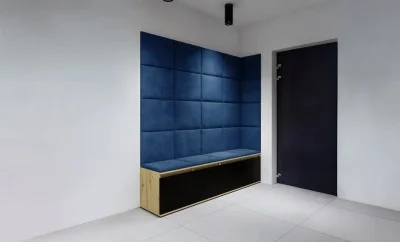 Cuier Hol Max 3, Artisan/ Albastru - Trinity 31