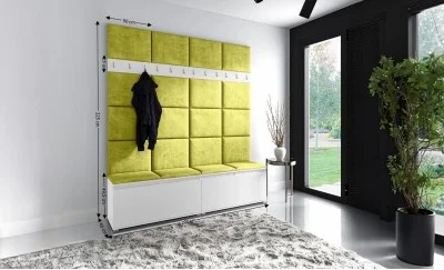 Cuier Hol Max 4, Alb/Verde - Trinity 12
