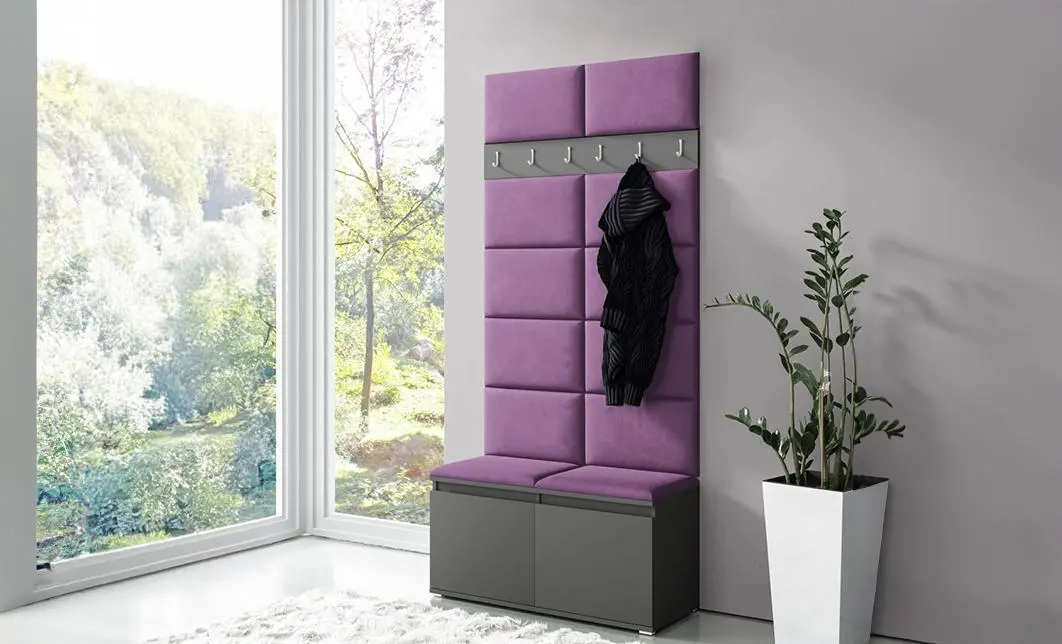 Cuier Hol Max 1, Grafit/Mov - Trinity 11