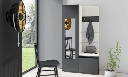 Cuier Hol Max 13, Grafit/ Crem - Trinity 1
