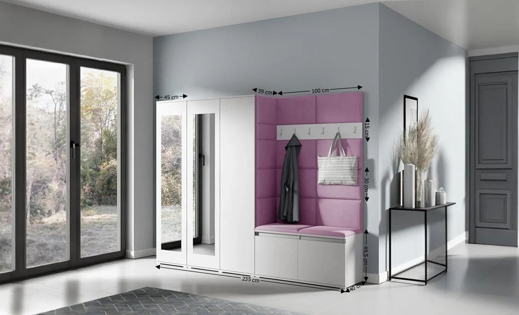 Cuier Hol Max 15, Alb/ Mov - Trinity 11 1