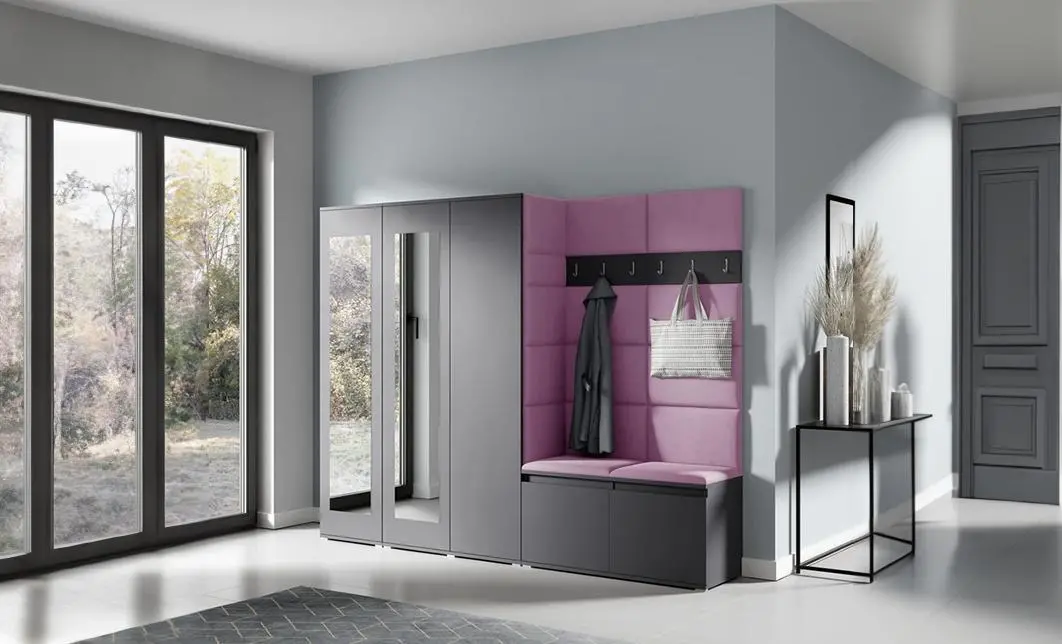 Cuier Hol Max 15, Grafit/ Mov - Trinity 11