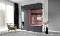 Cuier Hol Max 16, Grafit/ Roz - Trinity 23 1
