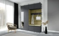 Cuier Hol Max 16, Grafit/ Verde - Trinity 27 1