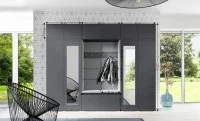 Cuier Hol Max 17, Grafit/Gri - Trinity 14