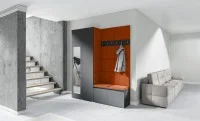 Cuier Hol Max 19, Grafit/ Portocaliu - Trinity 25