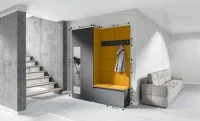 Cuier Hol Max 19, Grafit/ Portocaliu - Trinity 26 1