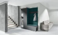 Cuier Hol Max 19, Grafit/ Verde - Trinity 28