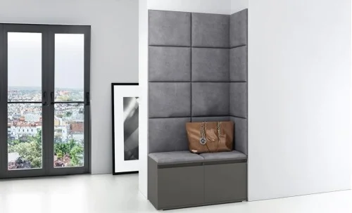 Cuier Hol Max 2, Grafit/ Gri - Trinity 14