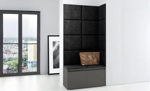 Cuier Hol Max 2, Grafit/ Negru - Trinity 16