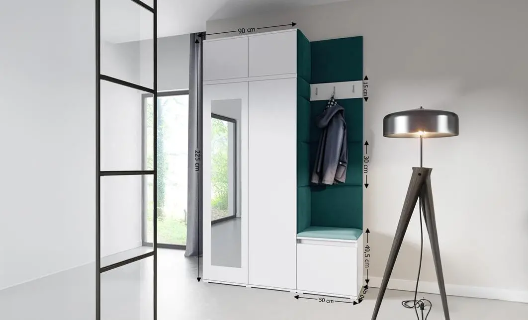 Cuier Hol Max 20, Alb/Verde - Trinity 28 1