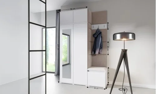 Cuier Hol Max 20, Alb/Maro - Trinity 5