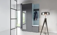Cuier Hol Max 20, Grafit/Albastru - Trinity 22