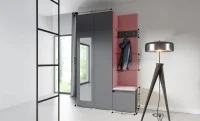 Cuier Hol Max 20, Grafit/Roz - Trinity 23 1