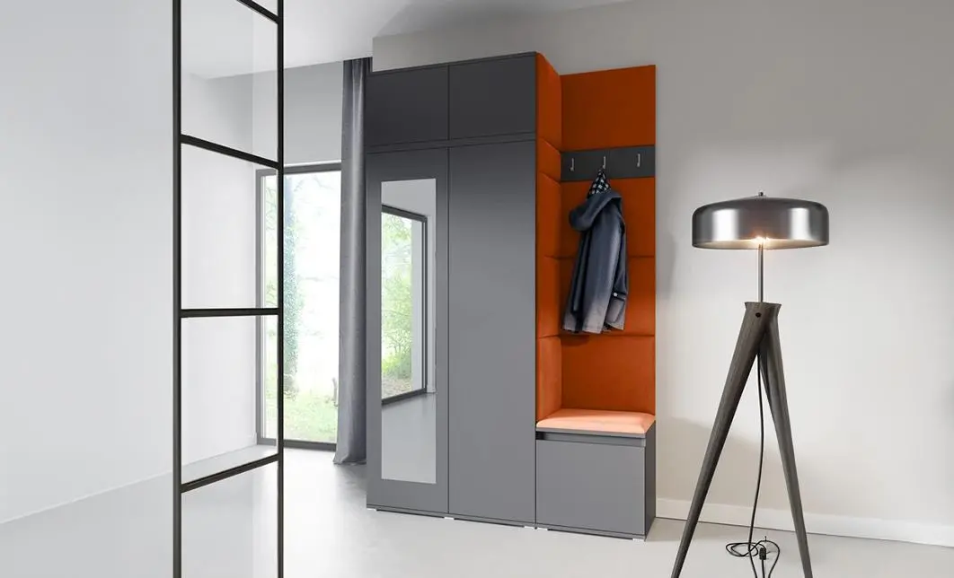 Cuier Hol Max 20, Grafit/Portocaliu - Trinity 25