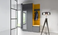 Cuier Hol Max 20, Grafit/Portocaliu - Trinity 26