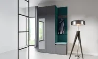 Cuier Hol Max 20, Grafit/Verde - Trinity 28