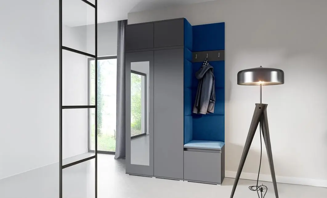 Cuier Hol Max 20, Grafit/Albastru - Trinity 31
