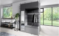 Cuier Hol Max 21, Grafit/ Negru - Trinity 16