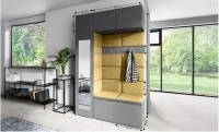 Cuier Hol Max 21, Grafit/ Galben - Trinity 18