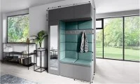 Cuier Hol Max 21, Grafit/ Verde - Trinity 28