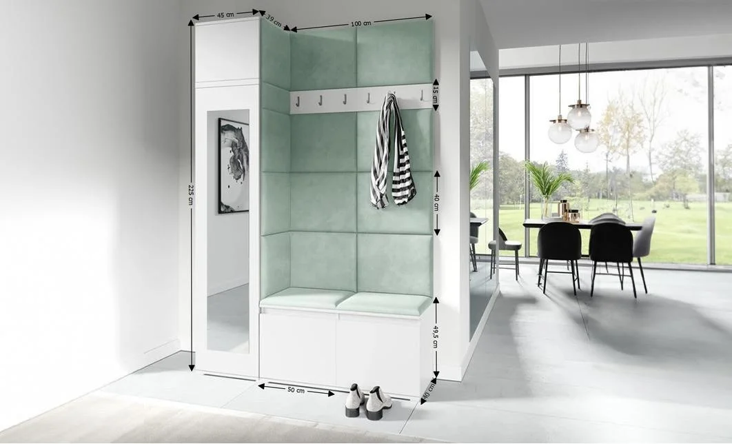 Cuier Hol Max 22, Alb/ Verde - Trinity 21 1